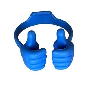Thumbs Up Phone Holder‎ Universal Smartphone Stand Desk Mount Blue